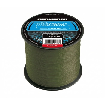Plecionka Cormoran CORASTRONG 1200m / 0.25mm / Green
