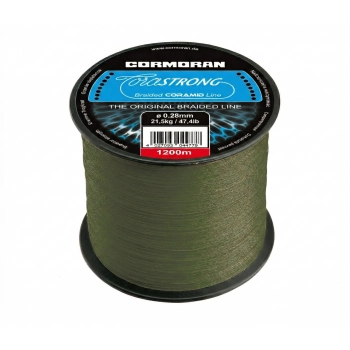 Plecionka Cormoran CORASTRONG 1200m / 0.28mm / Green
