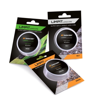 Plecionka Limpit Leadcore 45 lb – widok opakowania i szpuli
