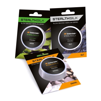 alt="Plecionka Stealth Silk 30 lb – widok szpuli z przodu"