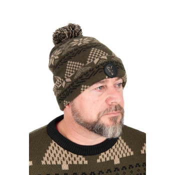 Fox Czapka Festive Bobble