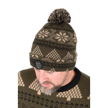 Fox Czapka Festive Bobble